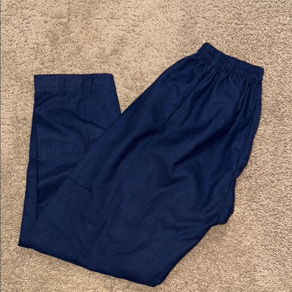 Navy blue kurta pajama set